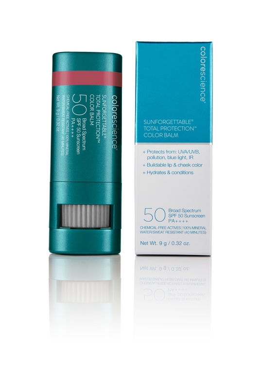 Colorescience Sunforgettable Total Protection Color Balm SPF 50 on a white background