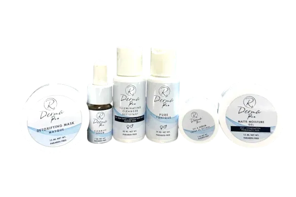 R3 Derma Pro Skin Reset Kit products.