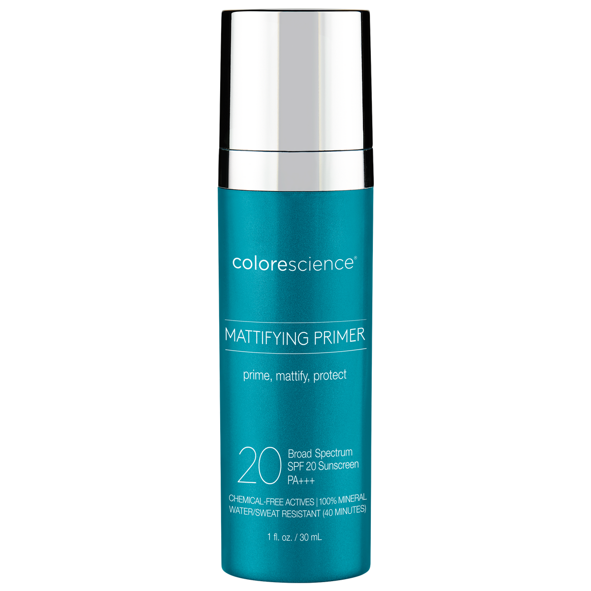 Colorescience® Mattifying Perfector Face Primer, Water Resistant Mineral Sunscreen, SPF 20