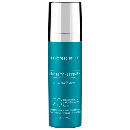 Colorescience® Mattifying Perfector Face Primer, Water Resistant Mineral Sunscreen, SPF 20